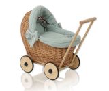 Carrito de Muñecas My Sweet Baby con Ropa de Cuna Natural