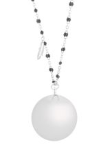 Llamador de Ángeles Proudmama en Rosa y Gris - Joyería Embarazo