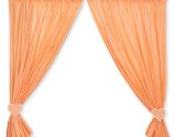 Cortinas para Habitación de Bebé - Corazones Naranjas - My Sweet Baby