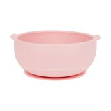 Cuenco de Silicona Whale Rosa Kikkaboo para Bebés