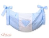 Bolsa de Juguetes My Sweet Baby - Cora de Corazones en Puntos Blancos