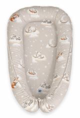 Nido para bebé Bosque Centelleante reversible Premium Cocoon