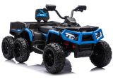 Quad ATV de 6 Ruedas Con Remolque JC606 24V Azul