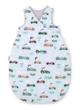 Cotton Sleeping Bag For Children, Size M, 3-12 Months, Tog 2.5, All-season - Mint Rabbits