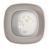 Set de dos platos Chicco para bebés - diseño atractivo y seguro.