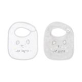Set de 2 baberos de rizo para bebé Kikkaboo - Joyful Mice