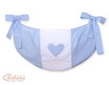 Bolsa Organizadora de Juguetes My Sweet Baby - Corazones Azules
