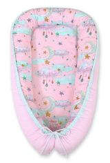 Cocoon Reversible Premium para Bebés My Sweet Baby - Moons Pink