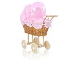 Pram de Muñeca de Mimbre My Sweet Baby - Elegancia Natural