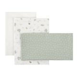 Sabana Cuna 3 Pcs (cuna 70) 70x140x1 Cm Ardi Verde - Cambrass