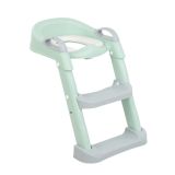 Asiento de inodoro con escalera Kikkaboo Lea Menta
