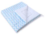 Alfombra de Juego Doble Cara Chevron Azul My Sweet Baby