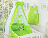 Dosel de Cuna My Sweet Baby - Canopy de Tela con Corazones