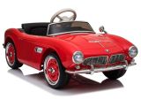 Coche Eléctrico BMW Retro Pintado Rojo