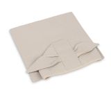 Poncho de baño Sensillo Waffle beige con capucha absorbente