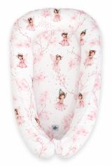 Nido para bebé Hadas Florales reversible Premium Cocoon