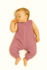 Saco de Dormir Muslin con Piernas My Sweet Baby - Rosa Retro