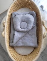 Juego de Cuna Muselina My Sweet Baby - 2 Piezas Gris