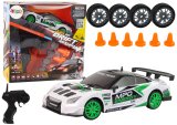 Set de Coche Rally DRIFT + Control Remoto R/C y Accesorios