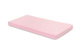 Sábana Cuna Jersey Deluxe Rosa 160x80 - Sensillo