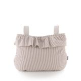 Bolso Organizador Boho Candela Wine 13x38x20 Cm - Cambrass