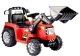 Tractor eléctrico rojo ZP1005 para paseo infantil
