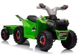 Quad Bike Verde Eléctrico con Remolque XMX630T