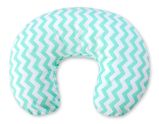 Cojín de Lactancia My Sweet Baby Croissant Mint Chevron