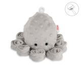 Peluche Octopus con Sonajero My Sweet Baby - Gris con Puntos