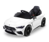 Coche eléctrico infantil Mercedes-Benz AMG CLE53 Toyz en color blanco