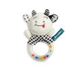 Sonajero BLACK&WHITE RATTLE COW de Sensillo para bebés