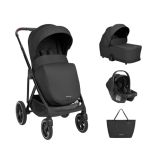 Carrito de Bebé 3 en 1 Kikkaboo Chiara Black