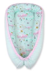 Cocoon Premium Reversible para Bebé My Sweet Baby - Moons Mint
