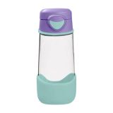 Botella B.box en Lila Pop con diseño ergonómico ideal para niños.