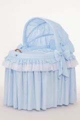 Moisés My Sweet Baby Little Prince Blue con capota muy elegante.