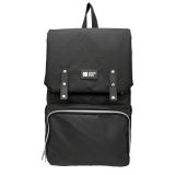 Bolsa de mamá Caira Negro Kikkaboo - Mochila para bebé