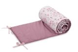 Protector de Cuna Velvet Bloom Rosa Sensillo