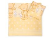 Juego de Ropa de minicuna My Sweet Baby - Osito Tierno Crema