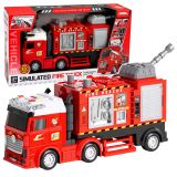 Camión de bomberos Lean toys con luces y sonidos