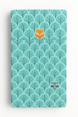 Sábana Ajustable de Algodón 120x60 cm My Sweet Baby - Mint Forest