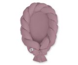 Braided Baby Nest 2 In 1 - Pastel Violet