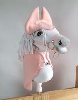 Set de Manta y Orejeras My Sweet Baby para Hobby Horse Rosa
