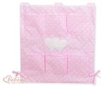 Organizador de Cuna My Sweet Baby - Cot Tidy Corazones Colgantes