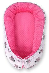 Cocoon Doble Cara My Sweet Baby para Bebés - Rosa Cebra
