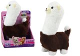 Juego interactivo de carrera con llama alpaca marrón 23cm