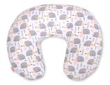 Almohada de Lactancia My Sweet Baby para Bebés - Hedgehogs Grey