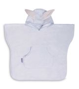 Poncho de Baño Coral Azul Sensillo - Comodidad y Estilo