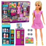 Muñeca Anlily con Supermercado y Accesorios de Juego
