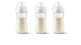 Pack de 3 Biberones Philips Avent Natural Response con tetina única.