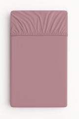 Sábana Ajustable de Algodón 140x70cm My Sweet Baby - Violeta Pastel